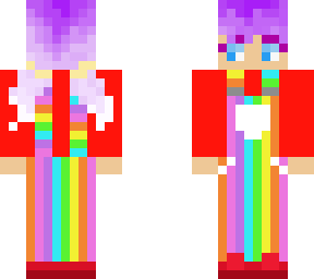 my rainbow skin
