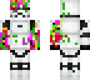 paintballed storm trooper