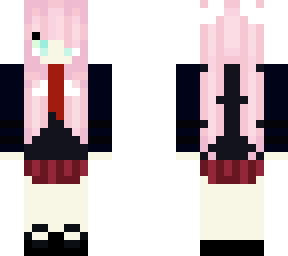 pink anime girl