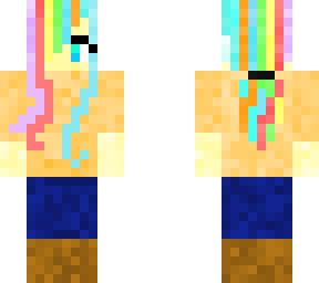 rainbow girl