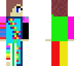 rainbow girl