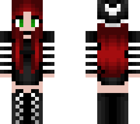 red head with sweater