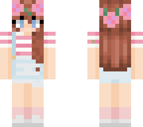 spring flower girl