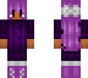violet sweater dress