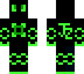 black green