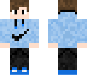 blue gamer skin nike sweater