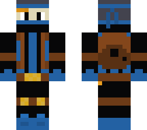 blue hero ninja