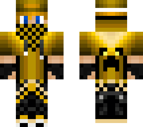 golden person