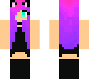 goth cat girl