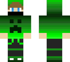 gradient creeper sweatshirt