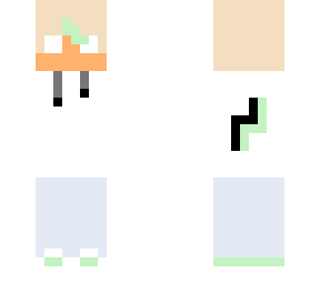 green and white