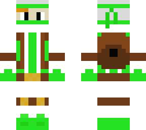 green hero ninja