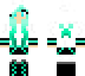 light blue gamer girl(edited)