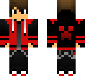 light red gamer boy
