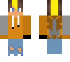 me witha yellow strype