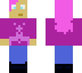 pink-hair girl