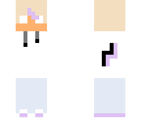 purple and white