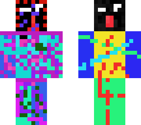 random rainbow skin
