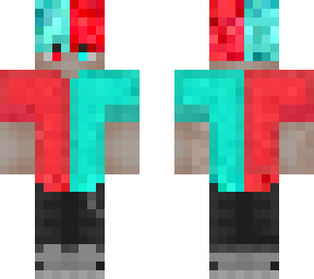 red & blue boy