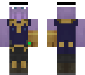thanos white fedora