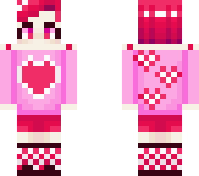 valentines/lovecore skin