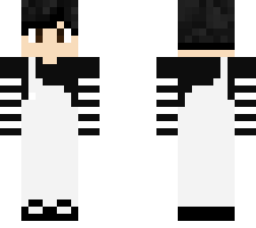 emo overalls boy