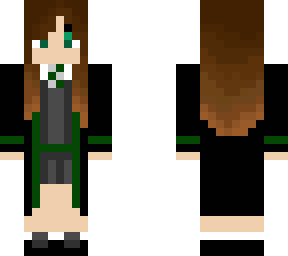 female slytherin robes