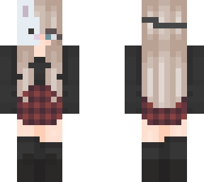 girl in bunny mask (for plumedepaon's contest)