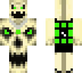 green skull man