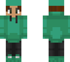 greened- creeper hunter version of purpled with green hat