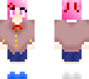 natsuki (ddlc) (uniform)