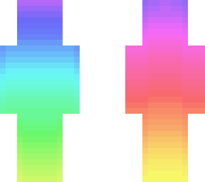rainbow colors