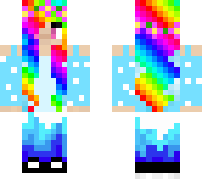 rainbow girl