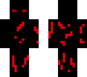 red black skin