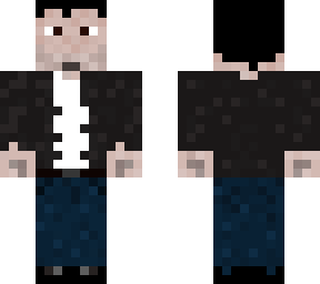 simple t-shirt, jeans and leather jacket v2