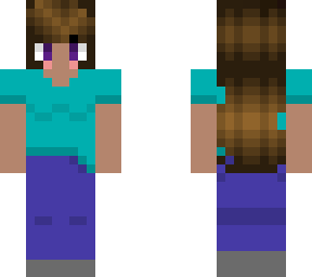 steve as a cute girl