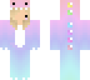 pastel rainbow dino