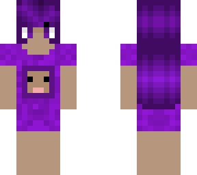 purple sheep pj girl