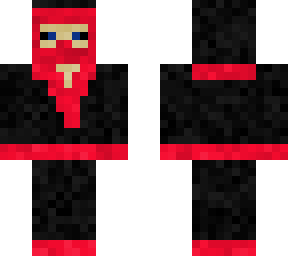 the red and black ninja