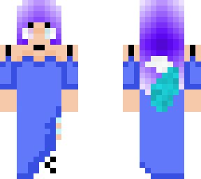 blue, purple galaxy princess alpha *fixed*
