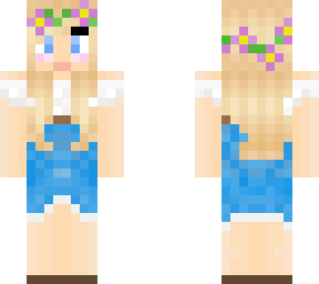 blue dress redone layers