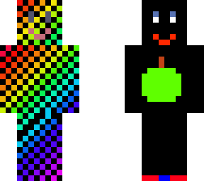 dubbel face rainbow skin
