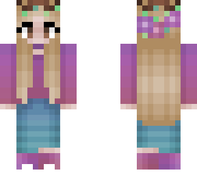 enchanted girl - dirty blonde - fade shirt - crown