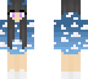 hoodie with clouds