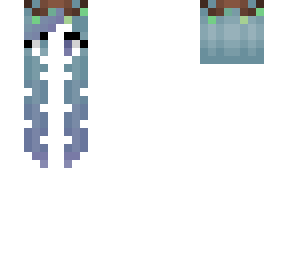 oasis enchanted hair - pastel blue fade purple - twig crown