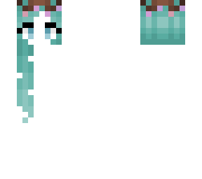 oasis enchanted hair - pastel turquoise - twig crown base