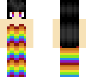 rainbow girl