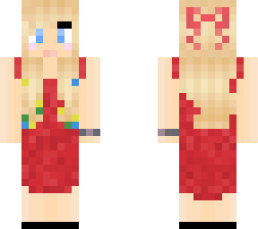 red dress redone