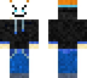 jacket kid with halloween mask