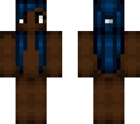 midnight blue hair base